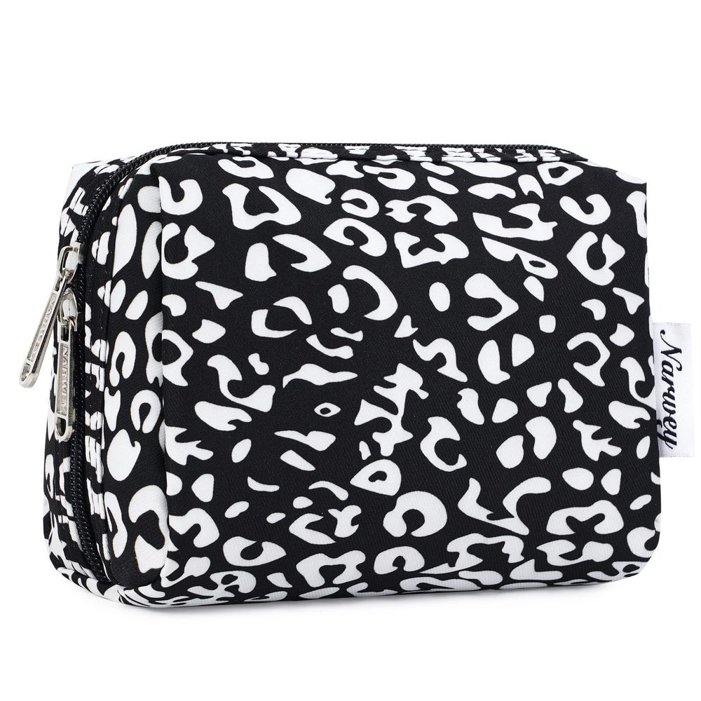 Small Cheetah Makeup Bag For Purse Mini Cosmetic Bag Travel Makeup Pouch💗